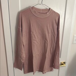 Free People Mock Neck T-Shirt